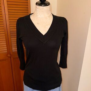 Wet Seal black Knit Top